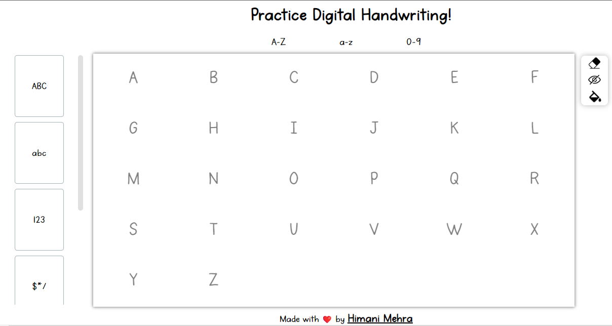 Cursive Font Tool